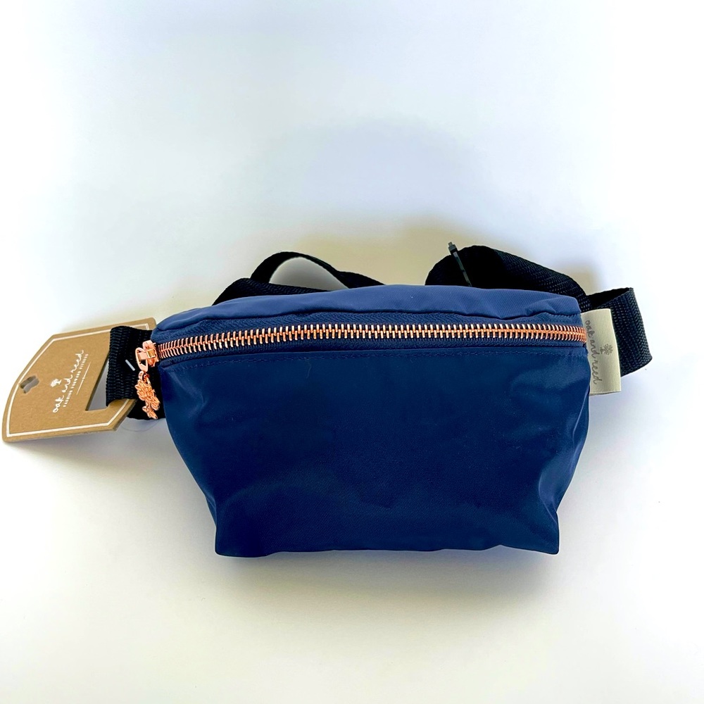 Oak And Reed Navy Fanny Pack Waist Bag NWT